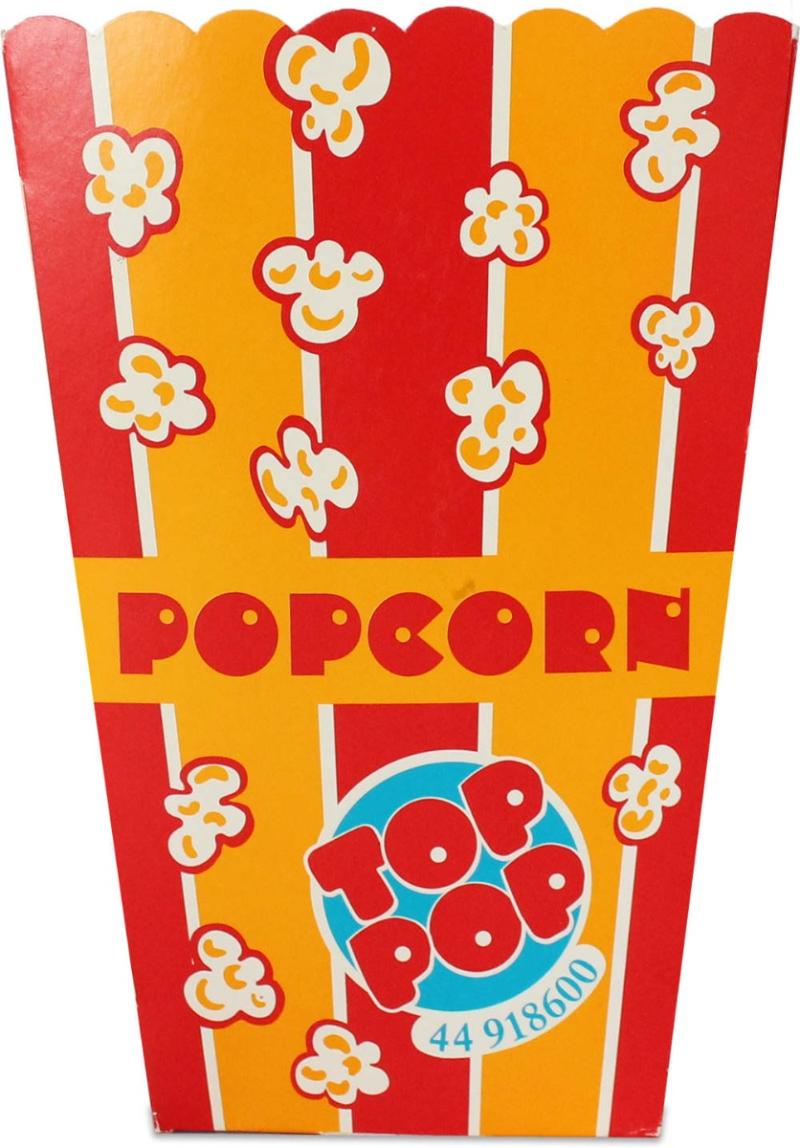Popcornbægre - 500 stk til festlige anledninger!