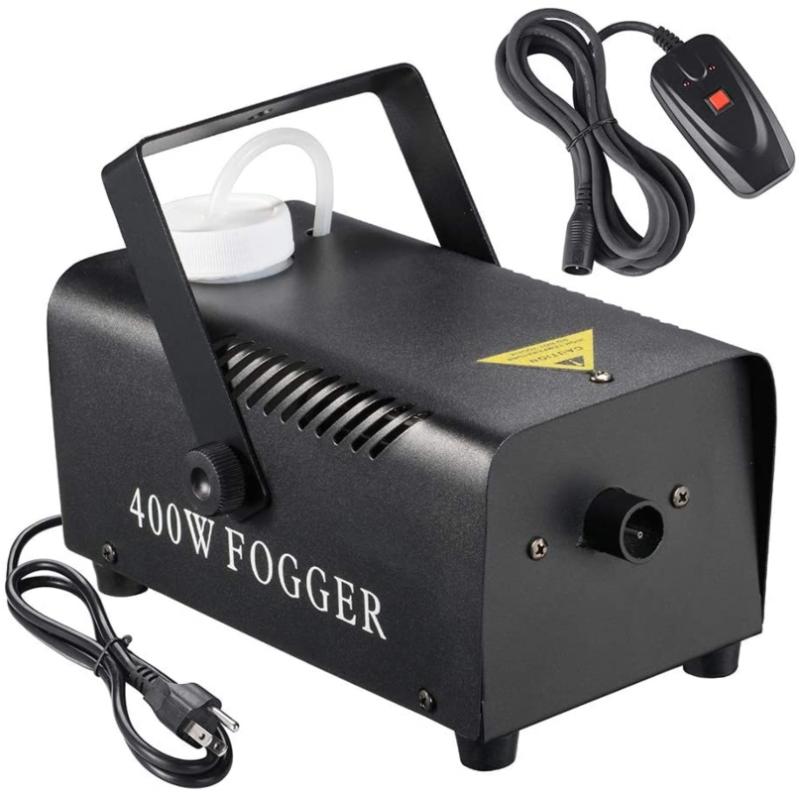 Røgmaskine 400W med fjernbetjening – Fantastisk tilbud!
