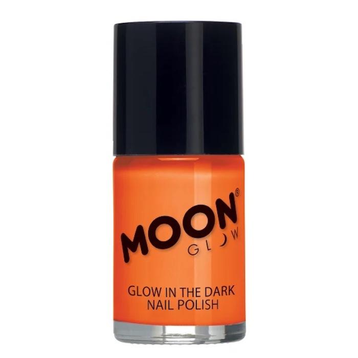 Selvlysende Orange Neglelak 14 ml til Temafest