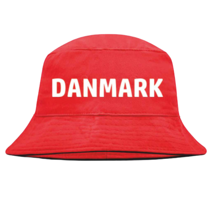 Danmark Bøllehat   Rød