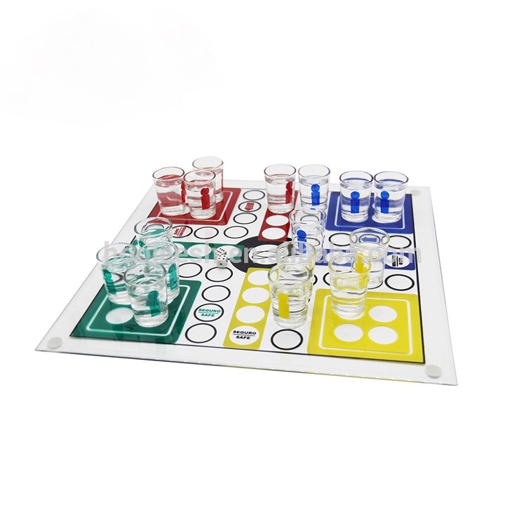 Druk Ludo   Glas 35x35