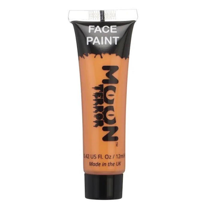 Halloween Ansigts   Kropsmaling Orange 12   Moon Creations