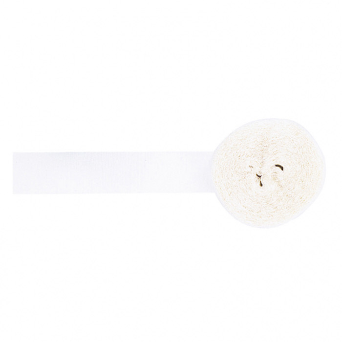 Hvid Crepe Streamer 24