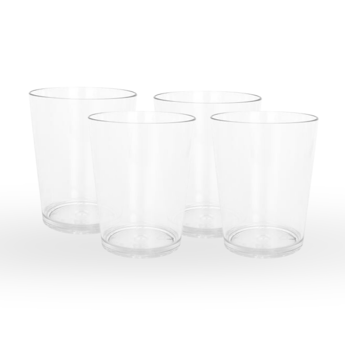 Plastik Shotglas Klar Genanvendelige     20x