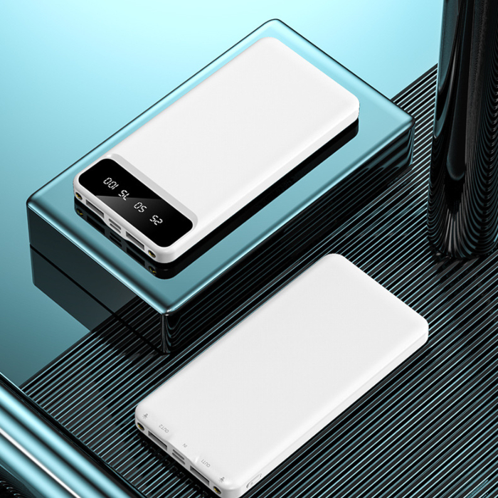 Powerbank 20 000 Mah Hvid