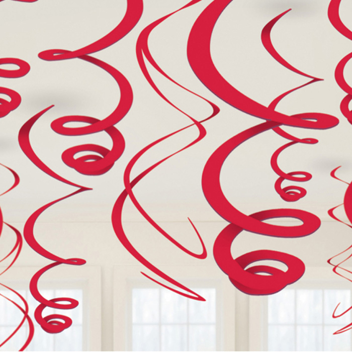 Røde Swirls 12x 55