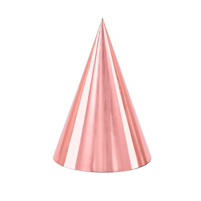 Rose Gold Festhatte 6x 16