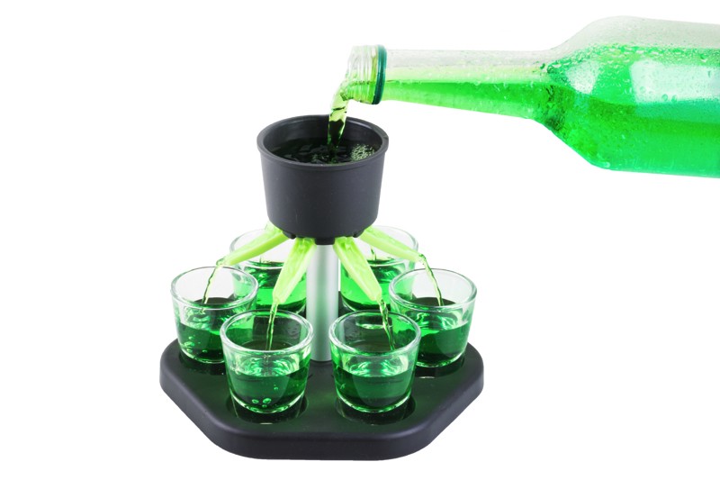 Shotdispenser Inkl 6x Shotglas