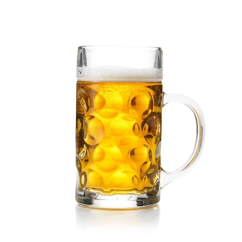 ølkrus   Liter Glas Til Oktoberfest