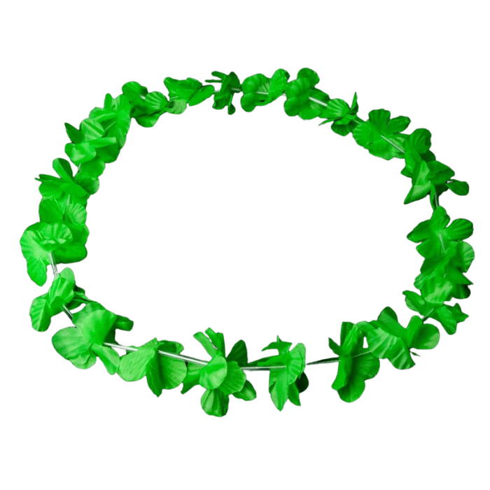 Hawaii Krans Neon Halskæde Grøn Neon